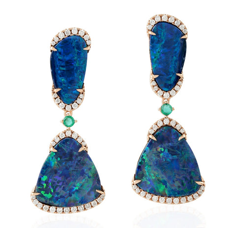Noble Opal Earrings
