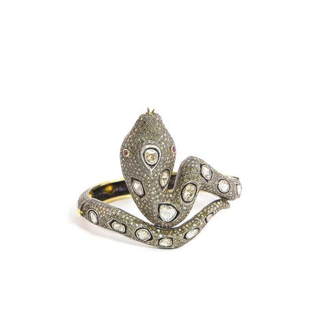 Diamond Snake Bangle