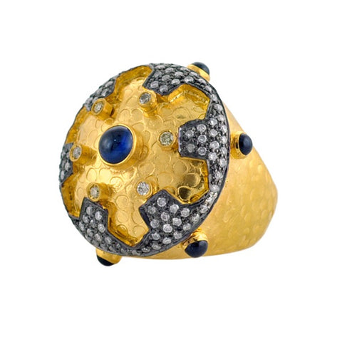 Blane Gold Dome Ring