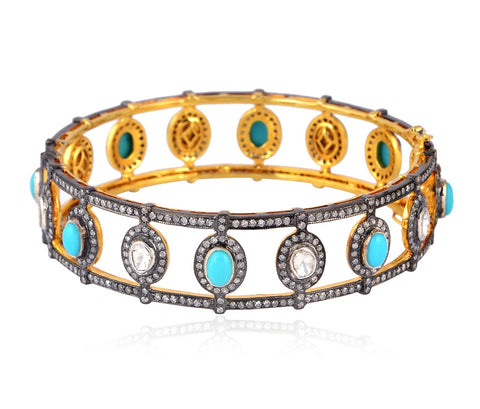 Turquoise Cosmos Bangle
