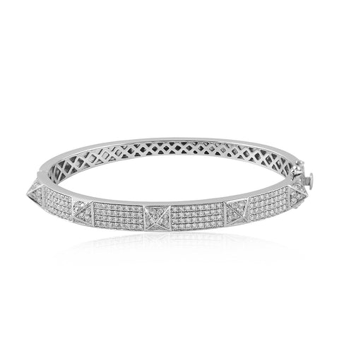 Diamond Spike Bangle