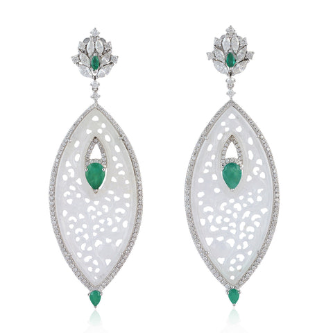 Surya Jade Earring